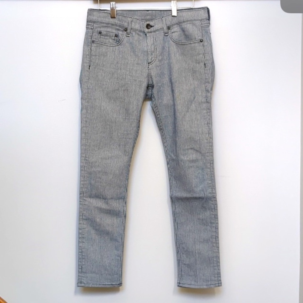 rag & bone 28 pinstripe jean striped jeans denim womens geometric and lines 🤍